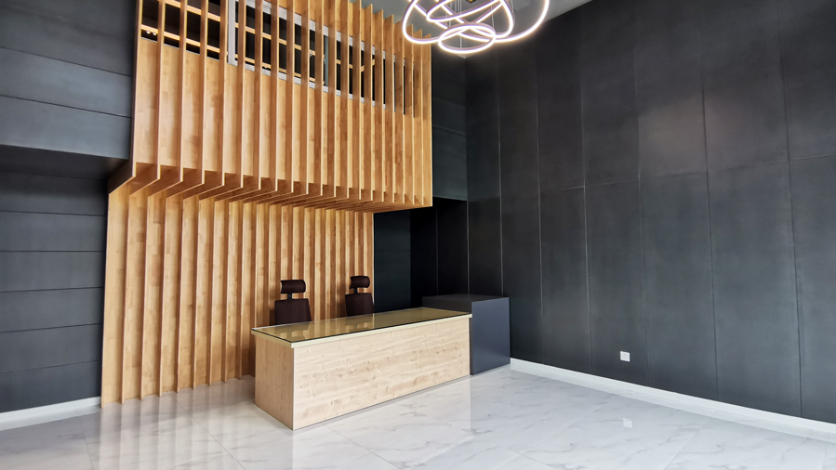 中山辦公家具定制項目 | 遇見對的設(shè)計，房地產(chǎn)辦公空間也能這么玩！