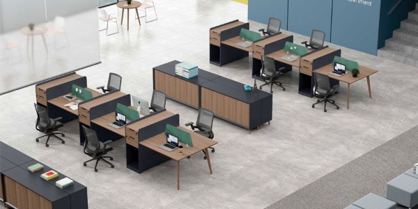 中山辦公家具圓弧形突顯科學人性化設計